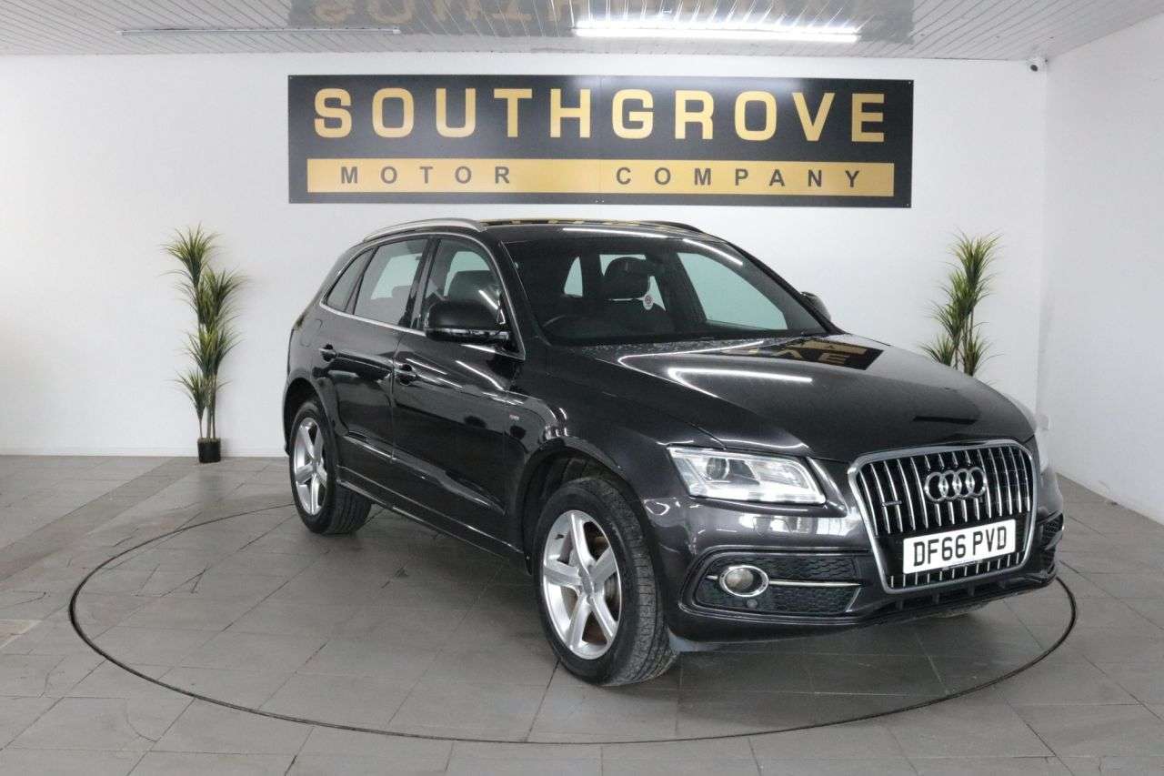 A 2016 AUDI Q5 2.0 TDI S line SUV 5dr Diesel S Tronic quattro Euro 6 (s/s) (190 ps) ** EXT A 2016 AUDI Q5 2.0 TDI S line SUV 5dr Diesel S Tronic quattro Euro 6 (s/s) (190 ps) ** EXT