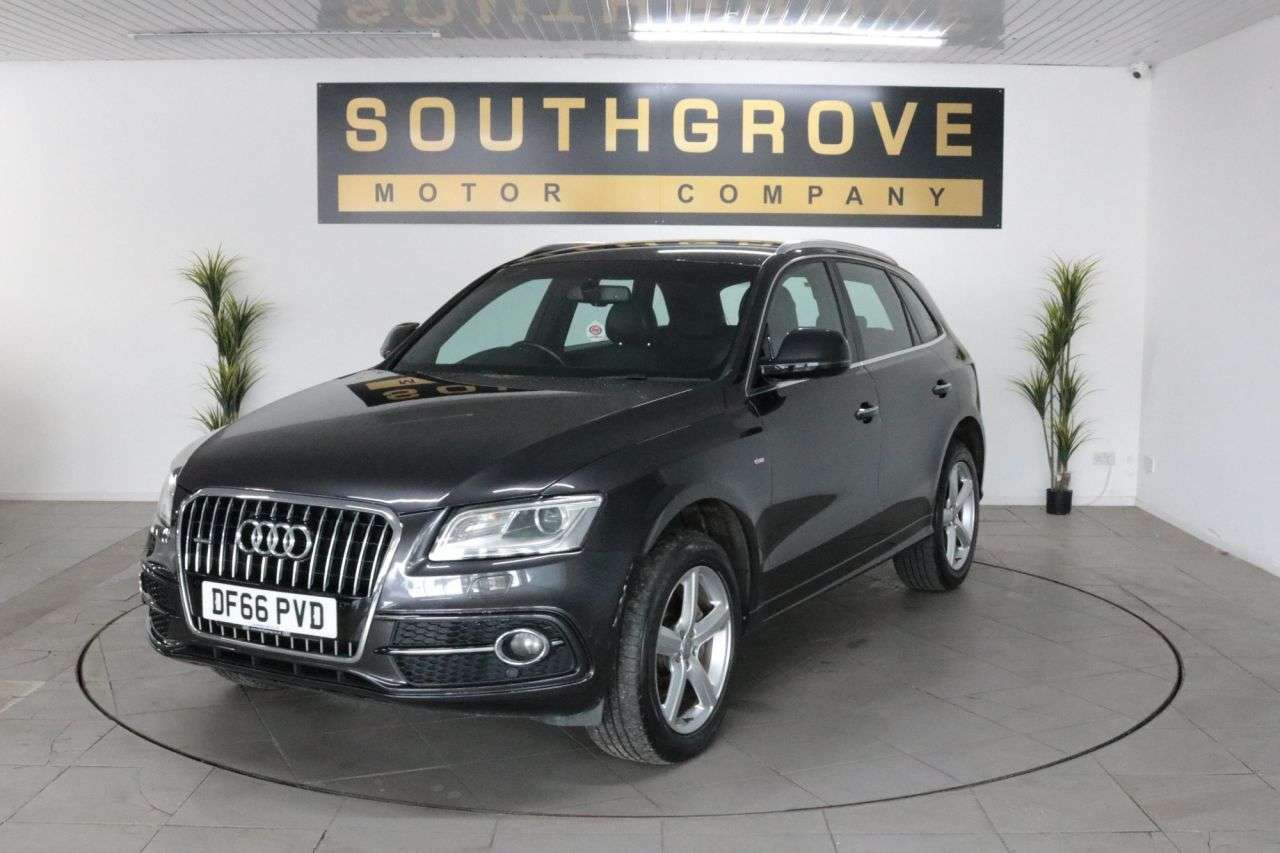 A 2016 AUDI Q5 2.0 TDI S line SUV 5dr Diesel S Tronic quattro Euro 6 (s/s) (190 ps) ** EXT A 2016 AUDI Q5 2.0 TDI S line SUV 5dr Diesel S Tronic quattro Euro 6 (s/s) (190 ps) ** EXT