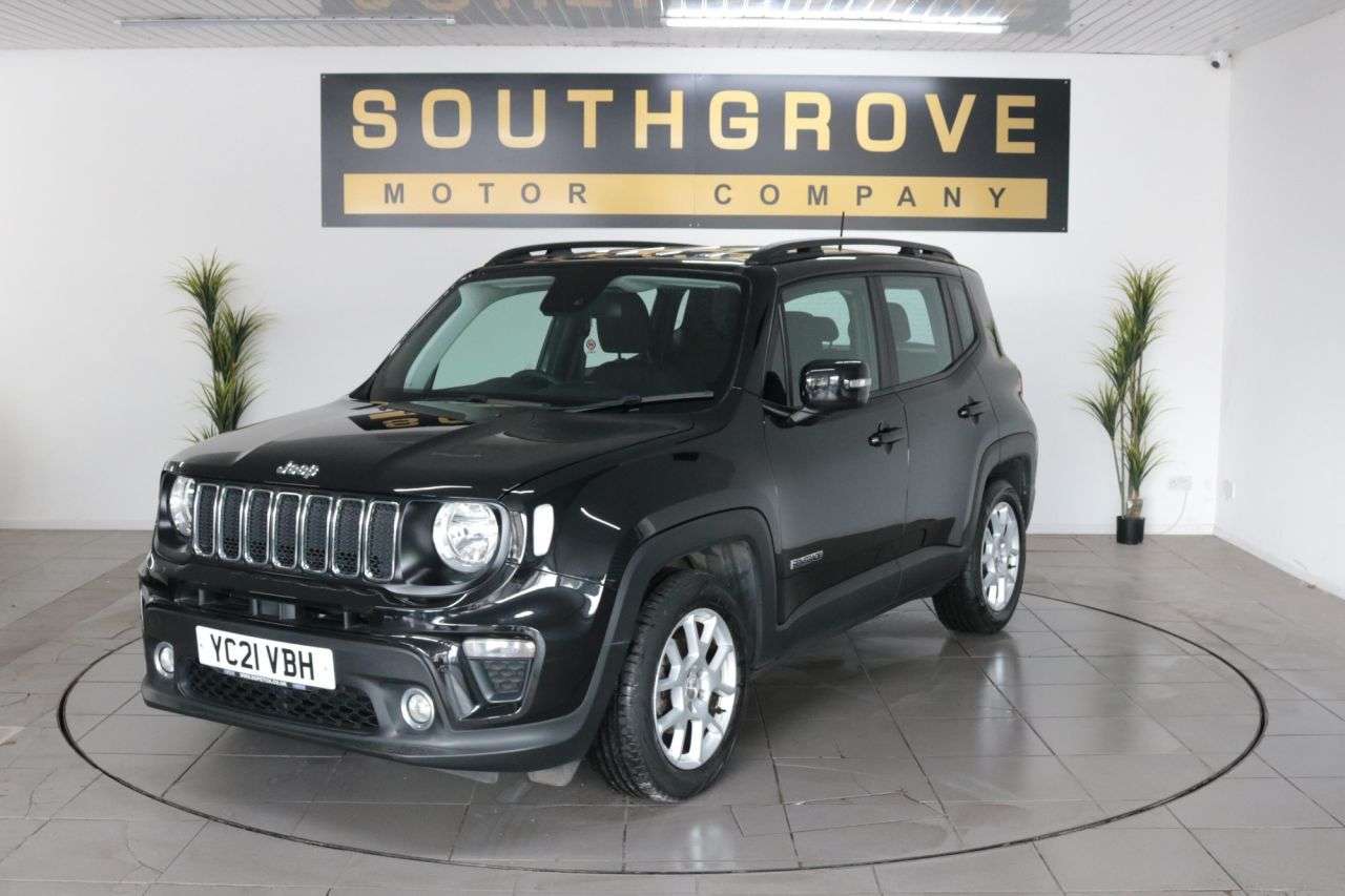 A 2021 JEEP RENEGADE 1.0 GSE T3 Longitude SUV 5dr Petrol Manual Euro 6 (s/s) (120 ps) ** EXTENDE A 2021 JEEP RENEGADE 1.0 GSE T3 Longitude SUV 5dr Petrol Manual Euro 6 (s/s) (120 ps) ** EXTENDE