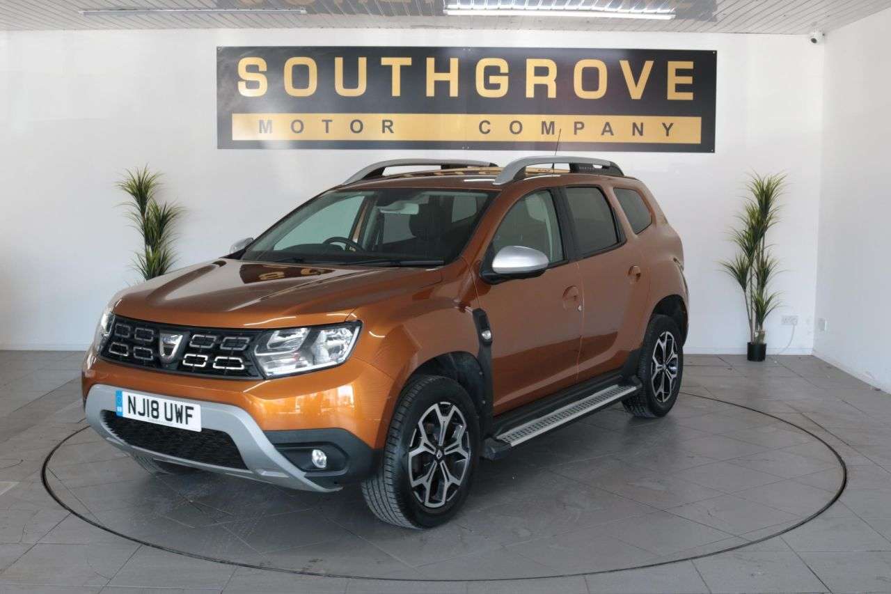 A 2018 DACIA DUSTER 1.6sce prestige euro 6 5dr 115 BHP * EXTENDED WARRANTIES AVAILABLE * A 2018 DACIA DUSTER 1.6sce prestige euro 6 5dr 115 BHP * EXTENDED WARRANTIES AVAILABLE *