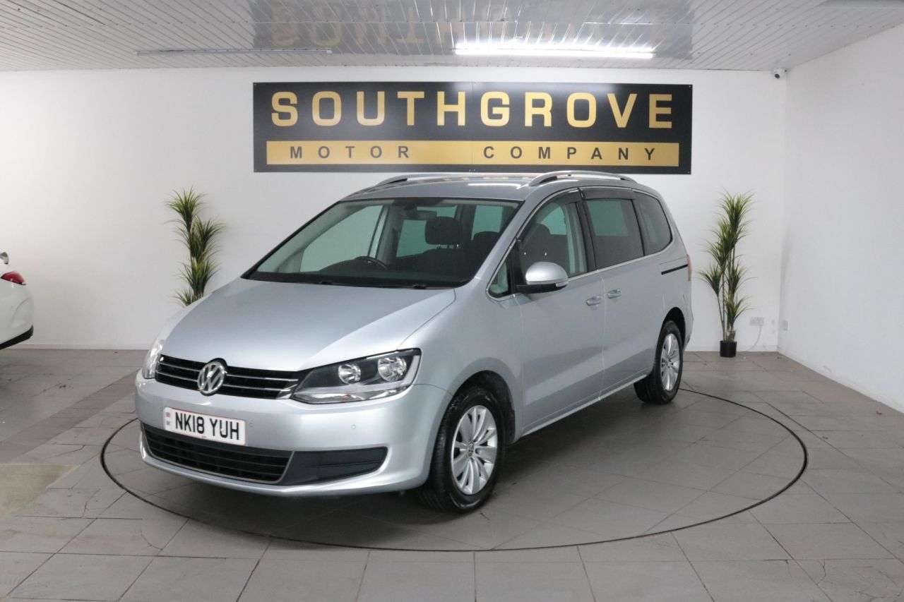 A 2018 VOLKSWAGEN SHARAN 2.0 TDI SE Nav MPV 5dr Diesel DSG Euro 6 (s/s) (150 ps) ** EXTENDED WARRANT A 2018 VOLKSWAGEN SHARAN 2.0 TDI SE Nav MPV 5dr Diesel DSG Euro 6 (s/s) (150 ps) ** EXTENDED WARRANT