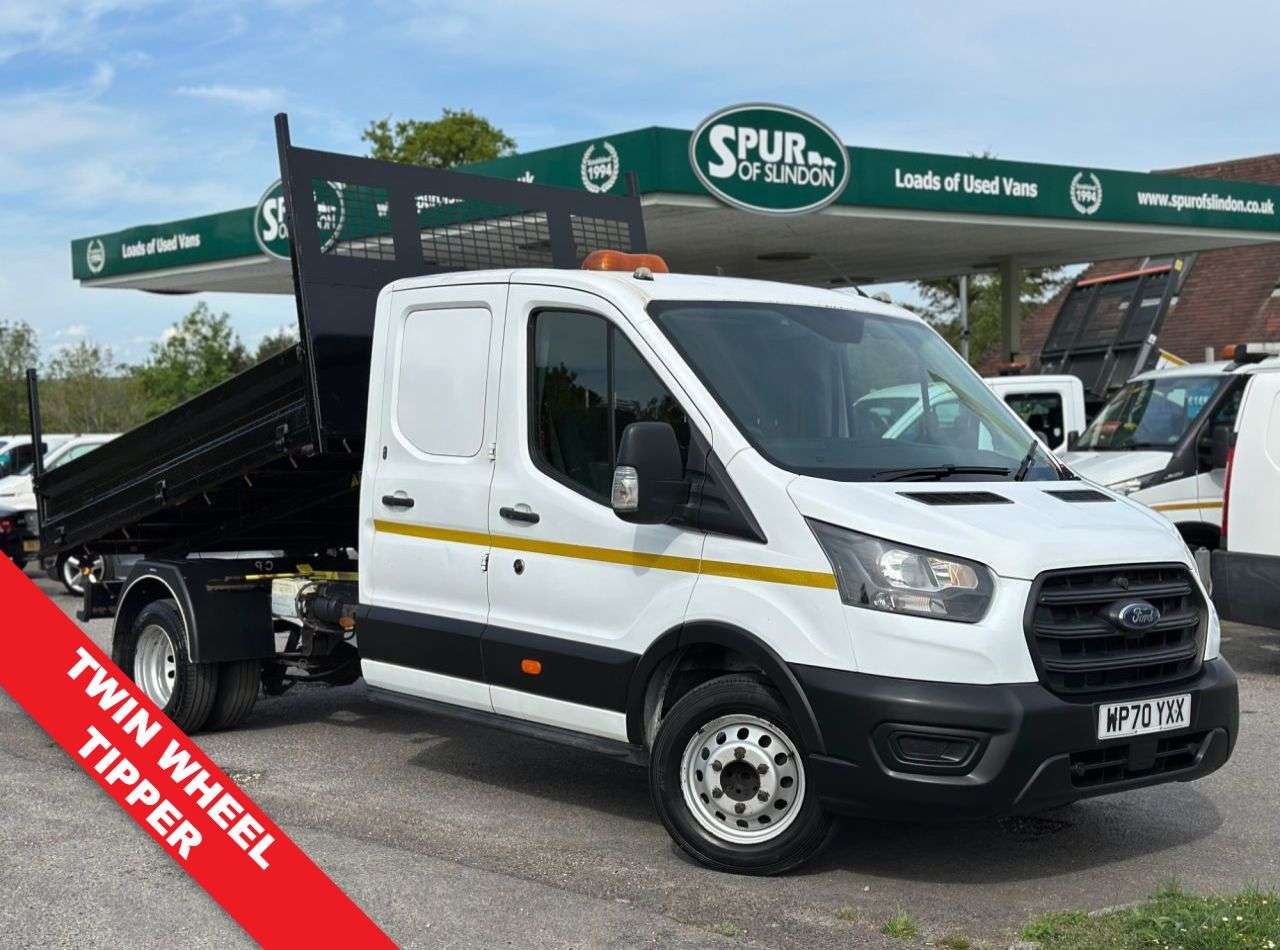 A 2021 FORD TRANSIT 2.0 350 EcoBlue Leader Utility Tipper 4dr Diesel Manual RWD L3 Euro 6 (s/s) A 2021 FORD TRANSIT 2.0 350 EcoBlue Leader Utility Tipper 4dr Diesel Manual RWD L3 Euro 6 (s/s)