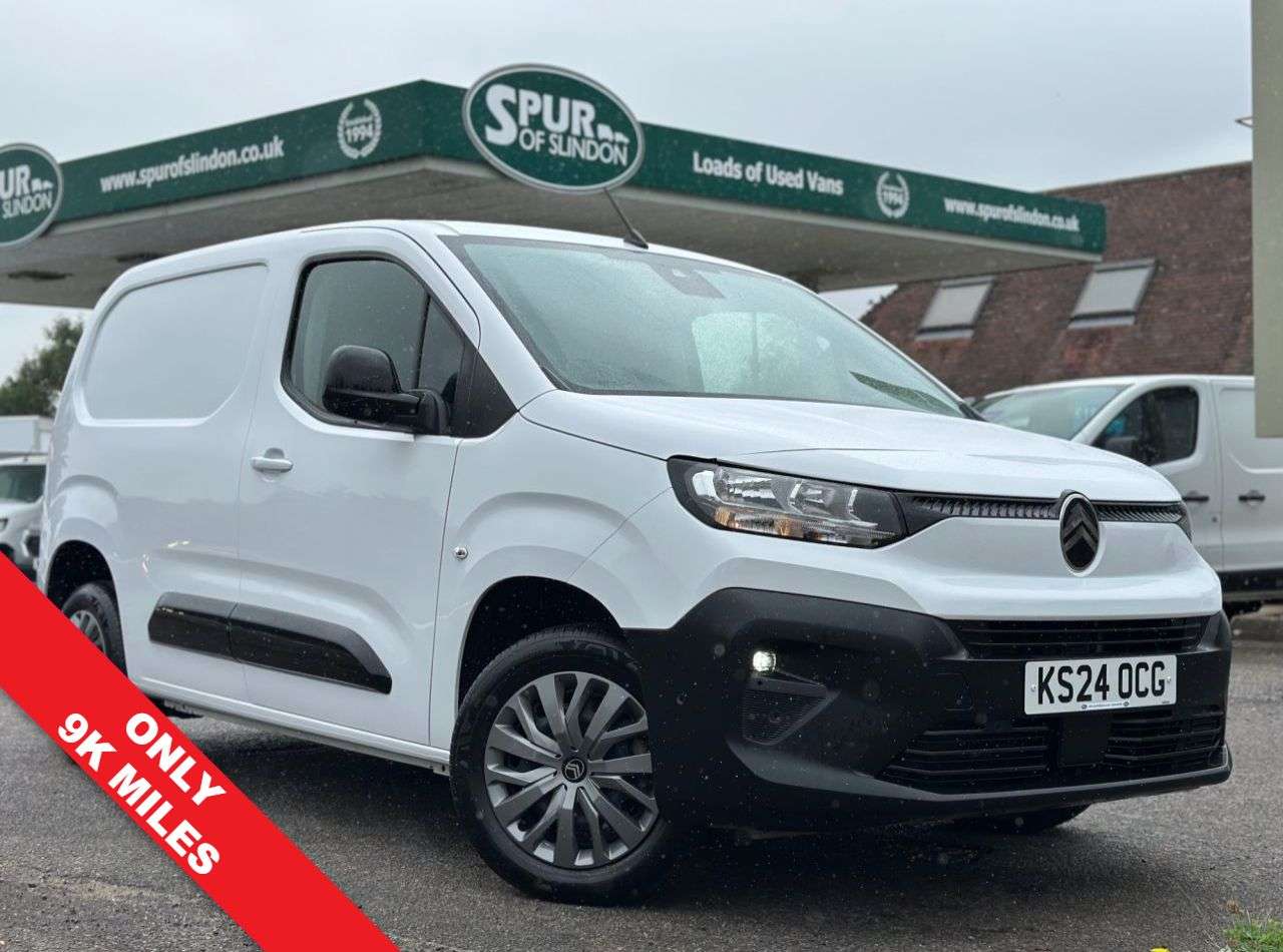 A 2024 CITROEN BERLINGO 1.5 BlueHDi 1000 Driver M Panel Van 5dr Diesel Manual SWB Euro 6 (s/s) (100 A 2024 CITROEN BERLINGO 1.5 BlueHDi 1000 Driver M Panel Van 5dr Diesel Manual SWB Euro 6 (s/s) (100