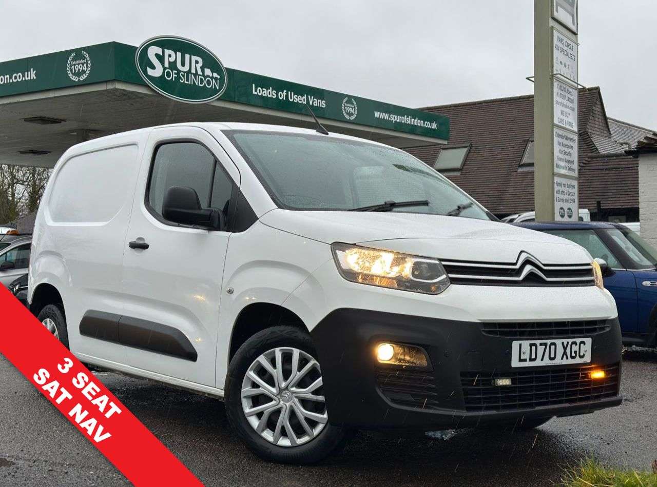 A 2020 CITROEN BERLINGO 1.5 BlueHDi 1000 Enterprise M Panel Van 5dr Diesel Manual SWB Euro 6 (s/s) A 2020 CITROEN BERLINGO 1.5 BlueHDi 1000 Enterprise M Panel Van 5dr Diesel Manual SWB Euro 6 (s/s)