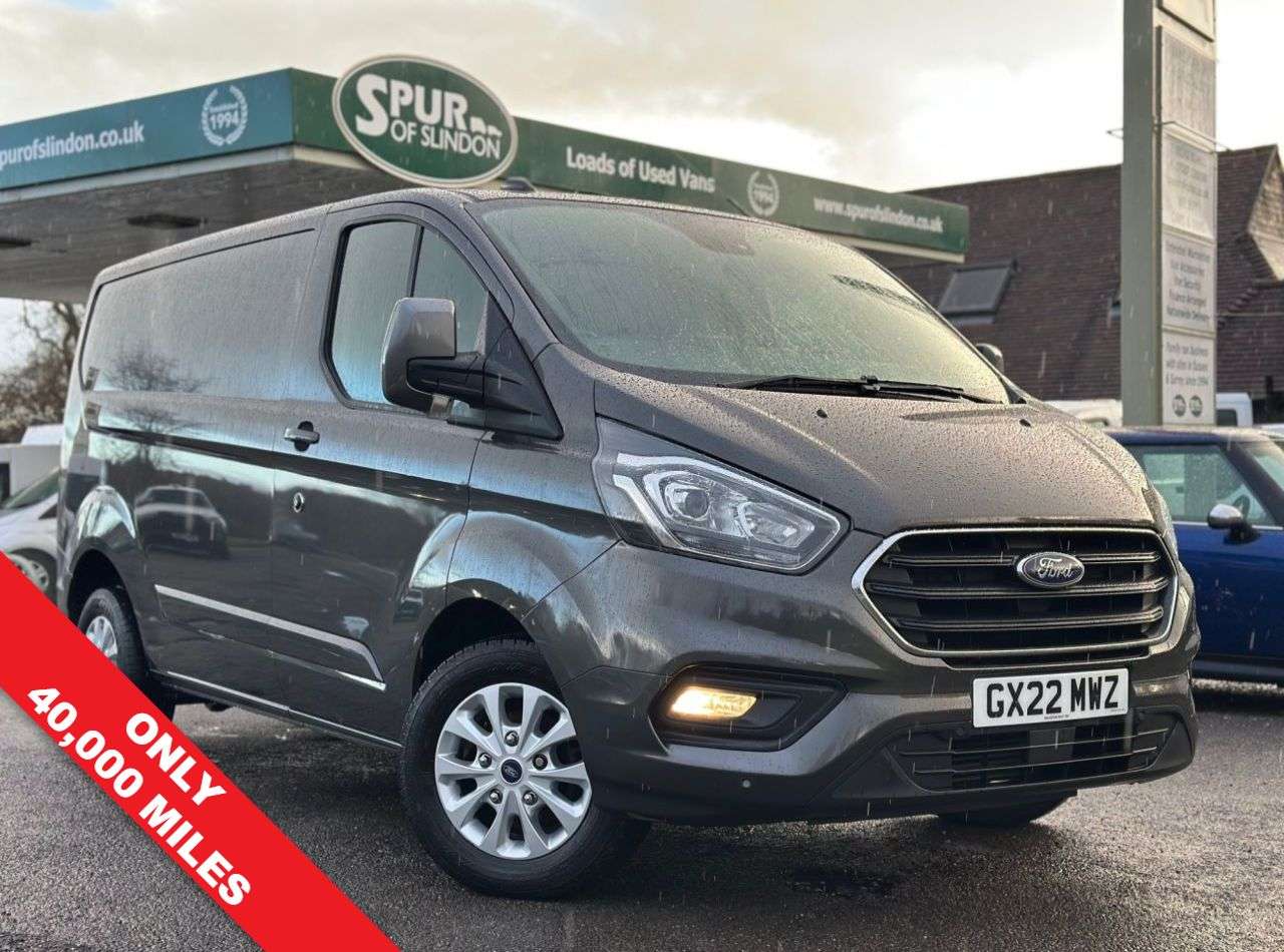 A 2022 FORD TRANSIT CUSTOM 2.0 280 EcoBlue Limited Panel Van 5dr Diesel Manual L1 H1 Euro 6 (s/s) (130 A 2022 FORD TRANSIT CUSTOM 2.0 280 EcoBlue Limited Panel Van 5dr Diesel Manual L1 H1 Euro 6 (s/s) (130