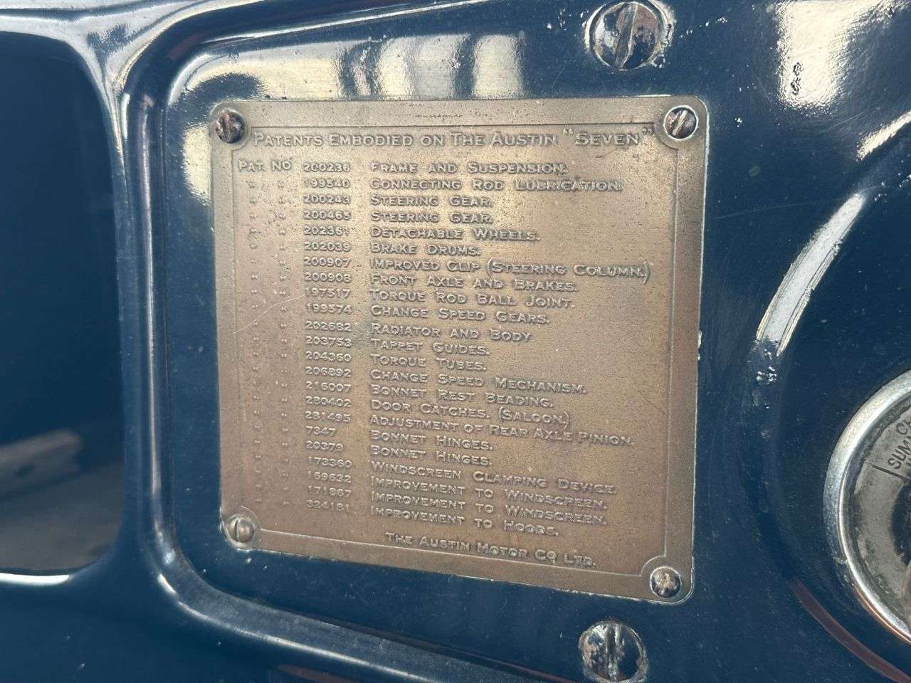 A 1933 AUSTIN SEVEN AH Tourer A 1933 AUSTIN SEVEN AH Tourer