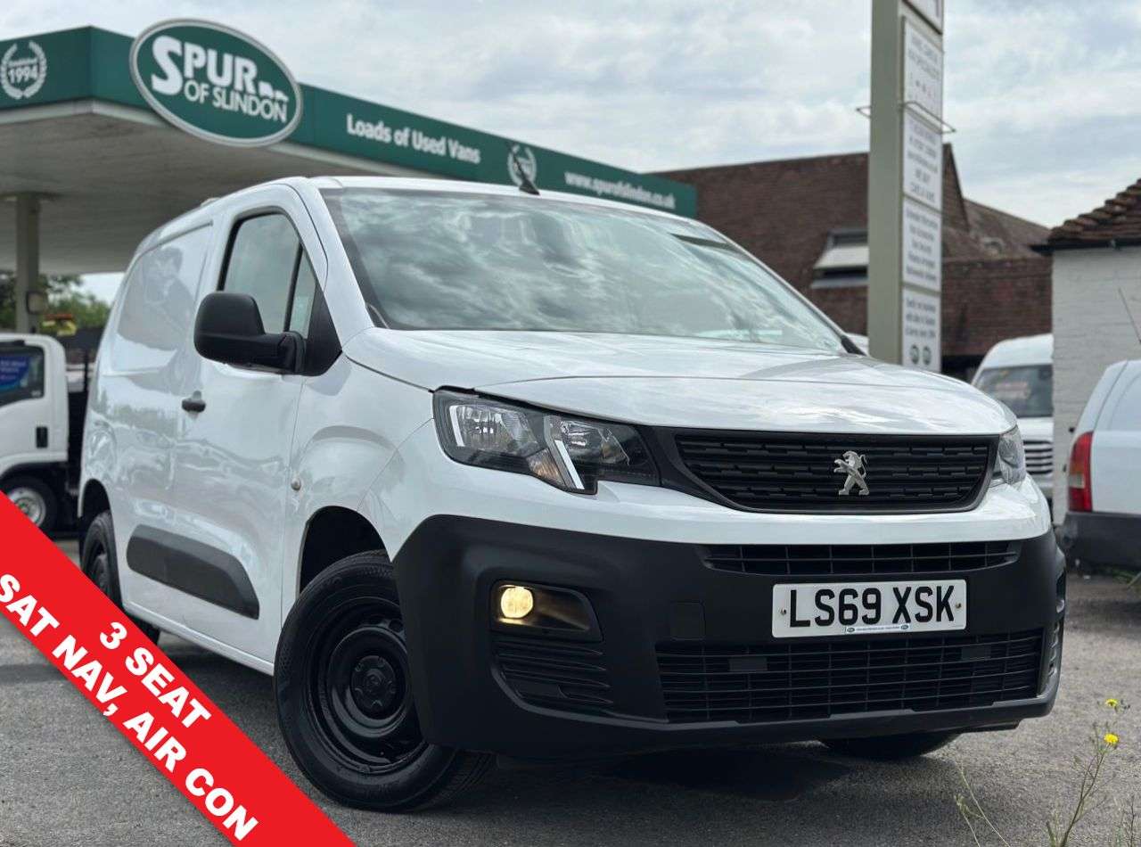 A 2020 PEUGEOT PARTNER 1.5 BlueHDi 650 Professional Standard Panel Van 5dr Diesel Manual SWB Euro A 2020 PEUGEOT PARTNER 1.5 BlueHDi 650 Professional Standard Panel Van 5dr Diesel Manual SWB Euro