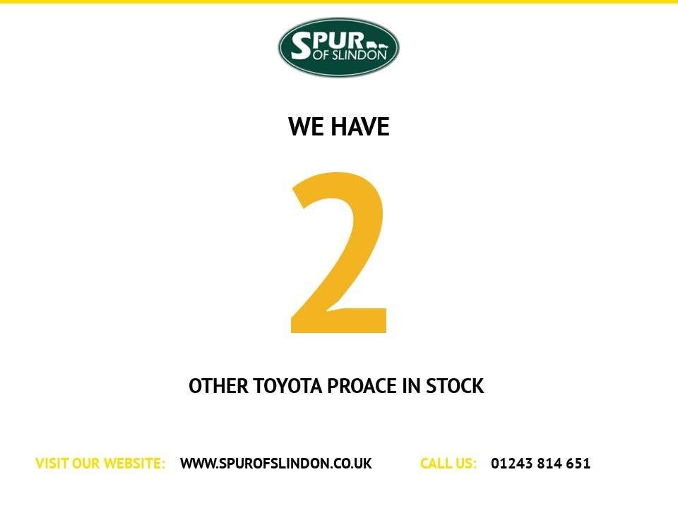 2021 TOYOTA PROACE 2021 TOYOTA PROACE