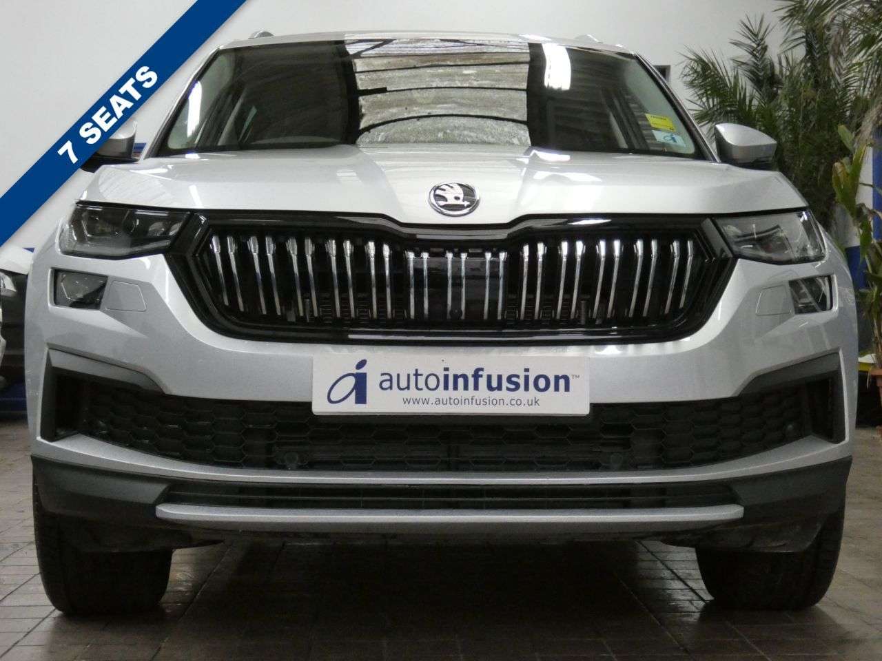 A 2023 SKODA KODIAQ 1.5 TSI ACT SE L Executive SUV 5dr Petrol DSG Euro 6 (s/s) (7 Seat) (150 ps A 2023 SKODA KODIAQ 1.5 TSI ACT SE L Executive SUV 5dr Petrol DSG Euro 6 (s/s) (7 Seat) (150 ps