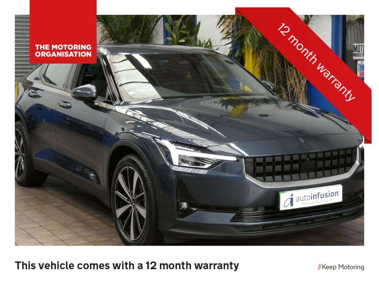 A 2022 POLESTAR POLESTAR 2 Single Motor 78kWh Long Range Fastback 5dr Electric Auto FWD (231 ps) 341 M A 2022 POLESTAR POLESTAR 2 Single Motor 78kWh Long Range Fastback 5dr Electric Auto FWD (231 ps) 341 M