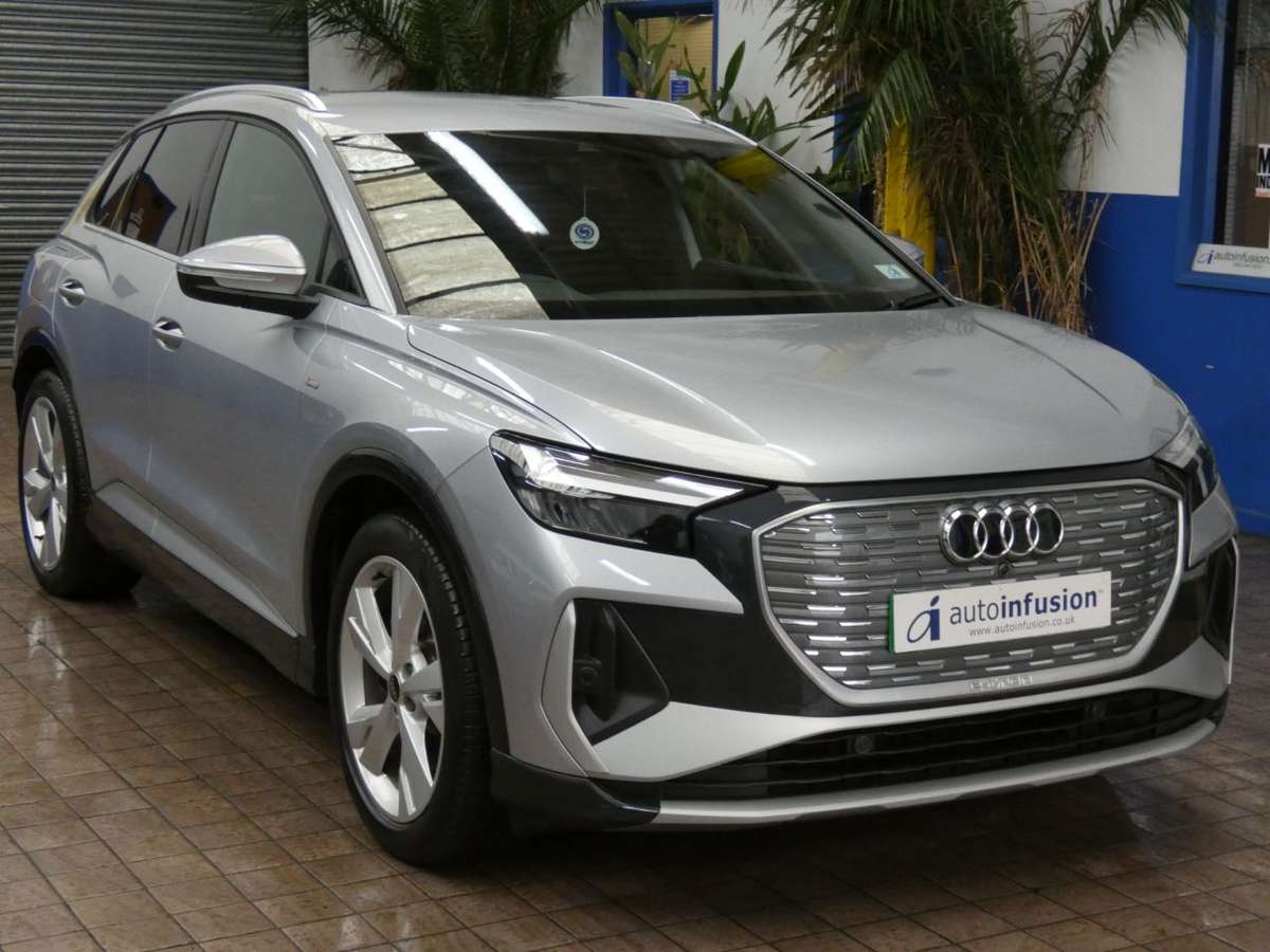 Check out this Audi Q4 E-tron 2024 Electric Automatic