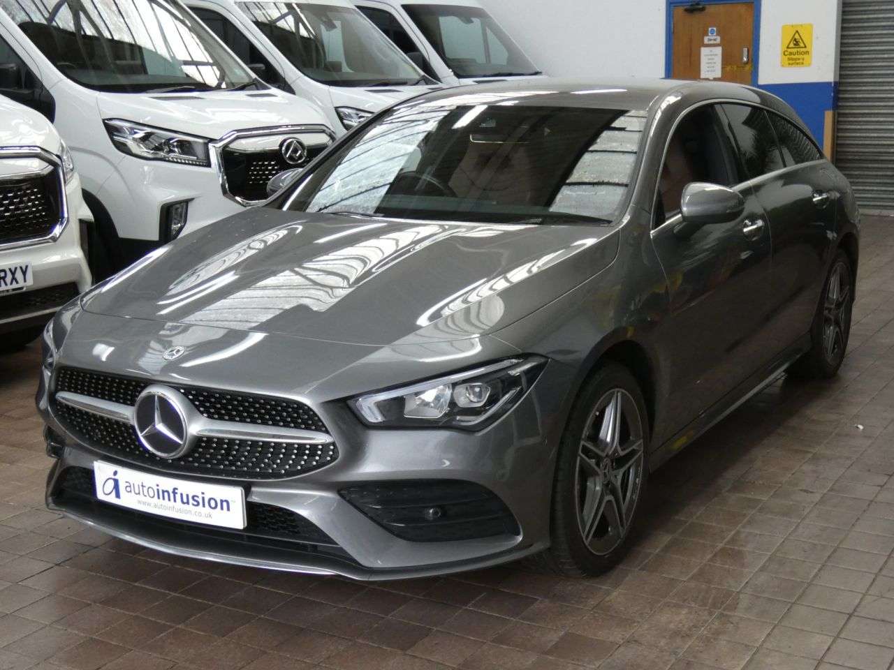 A 2021 MERCEDES-BENZ CLA 1.3 CLA250e 15.6kWh AMG Line (Premium) Shooting Brake 5dr Petrol Plug-in Hy A 2021 MERCEDES-BENZ CLA 1.3 CLA250e 15.6kWh AMG Line (Premium) Shooting Brake 5dr Petrol Plug-in Hy