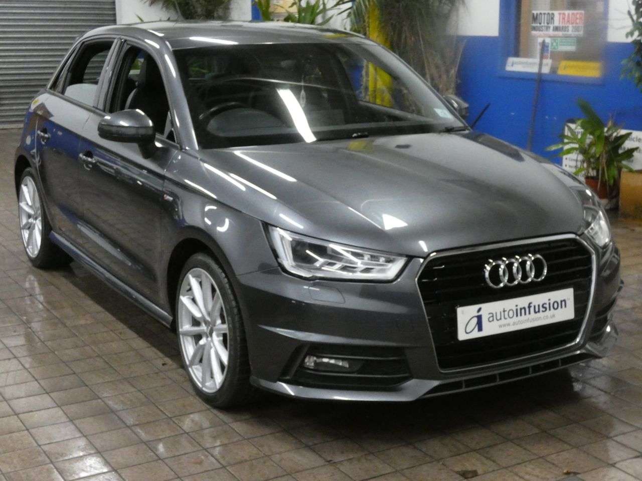 A 2018 AUDI A1 1.4 TFSI CoD S line Sportback 5dr Petrol Manual Euro 6 (s/s) (Nav) (150 ps) A 2018 AUDI A1 1.4 TFSI CoD S line Sportback 5dr Petrol Manual Euro 6 (s/s) (Nav) (150 ps)