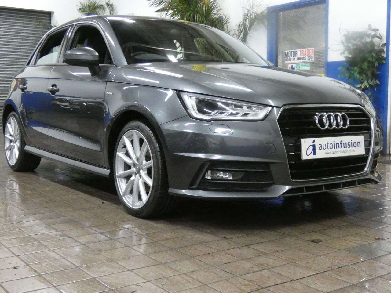 A 2018 AUDI A1 1.4 TFSI CoD S line Sportback 5dr Petrol Manual Euro 6 (s/s) (Nav) (150 ps) A 2018 AUDI A1 1.4 TFSI CoD S line Sportback 5dr Petrol Manual Euro 6 (s/s) (Nav) (150 ps)