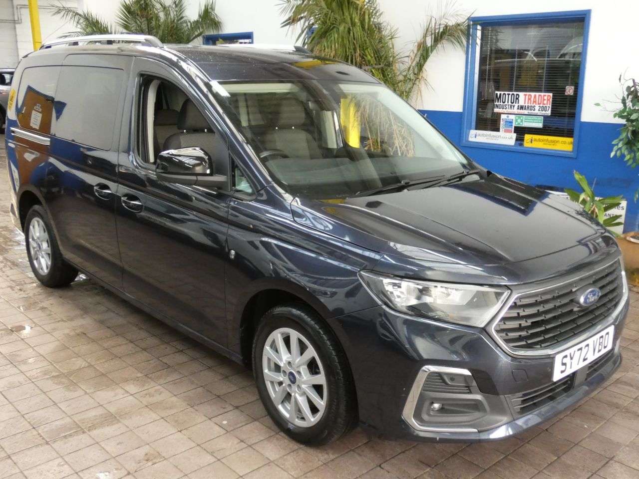 A 2023 FORD GRAND TOURNEO CONNECT 2.0 EcoBlue Titanium MPV 5dr Diesel Manual Euro 6 (s/s) (122 ps) 1 OWNER SE A 2023 FORD GRAND TOURNEO CONNECT 2.0 EcoBlue Titanium MPV 5dr Diesel Manual Euro 6 (s/s) (122 ps) 1 OWNER SE