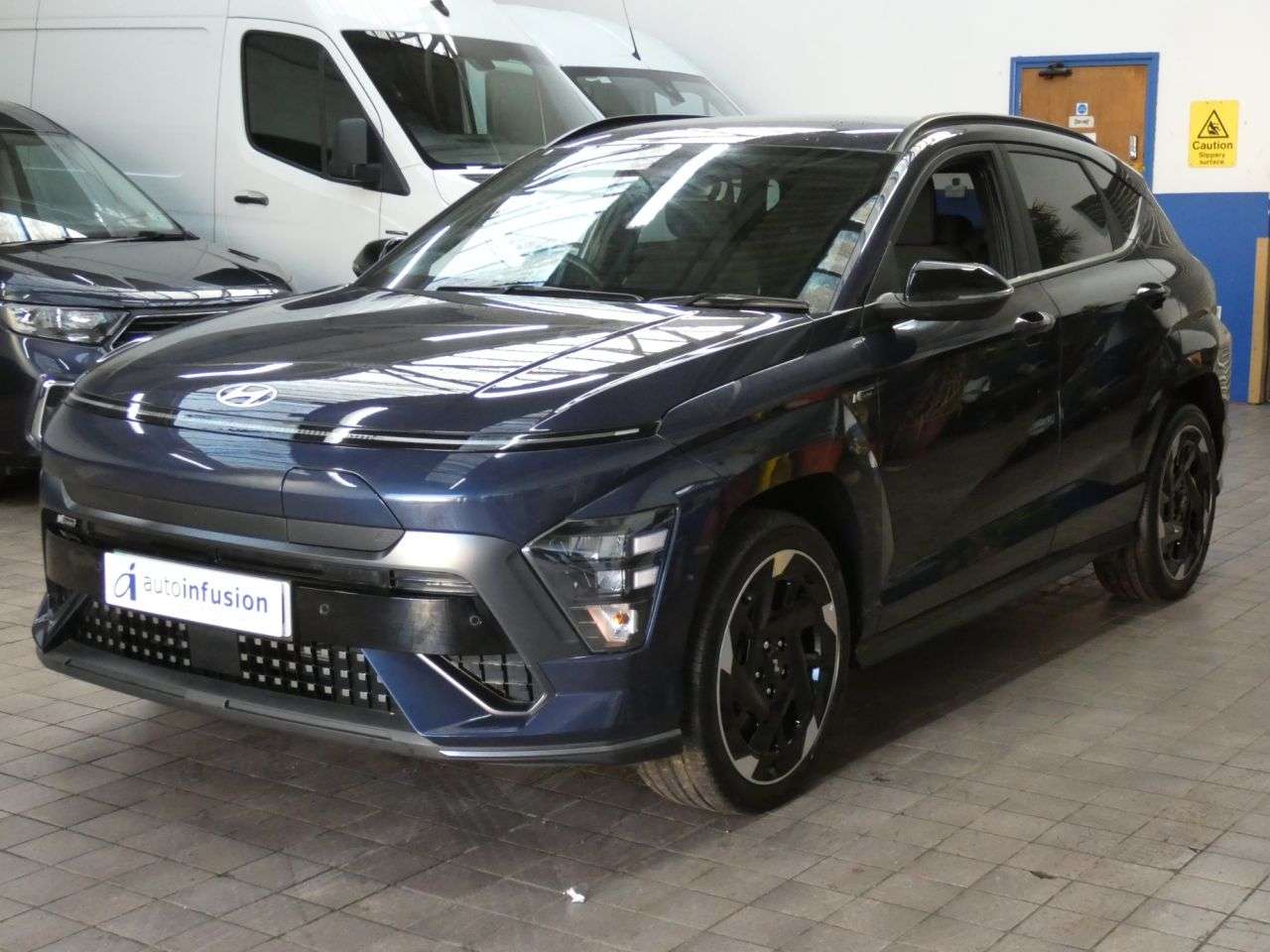 A 2024 HYUNDAI KONA 65.4kWh N Line SUV 5dr Electric Auto (218 ps) HYUNDAI WARRANTY TILL JULY 20 A 2024 HYUNDAI KONA 65.4kWh N Line SUV 5dr Electric Auto (218 ps) HYUNDAI WARRANTY TILL JULY 20