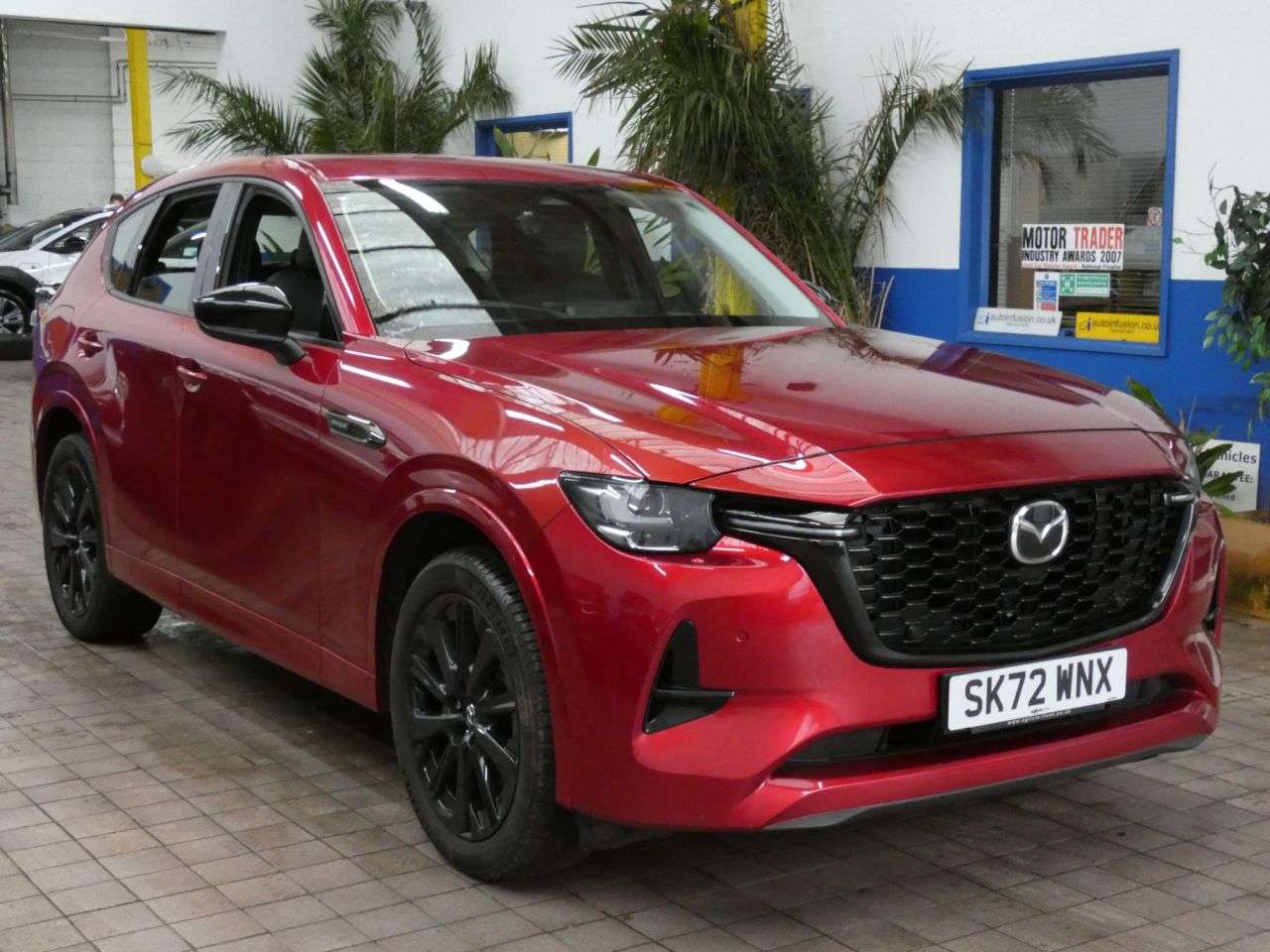 A 2022 MAZDA CX-60 2.5 e-SKYACTIV 17.8kWh Homura SUV 5dr Petrol Plug-in Hybrid Auto 4WD Euro 6 A 2022 MAZDA CX-60 2.5 e-SKYACTIV 17.8kWh Homura SUV 5dr Petrol Plug-in Hybrid Auto 4WD Euro 6