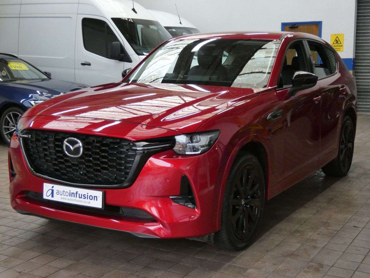 A 2022 MAZDA CX-60 2.5 e-SKYACTIV 17.8kWh Homura SUV 5dr Petrol Plug-in Hybrid Auto 4WD Euro 6 A 2022 MAZDA CX-60 2.5 e-SKYACTIV 17.8kWh Homura SUV 5dr Petrol Plug-in Hybrid Auto 4WD Euro 6