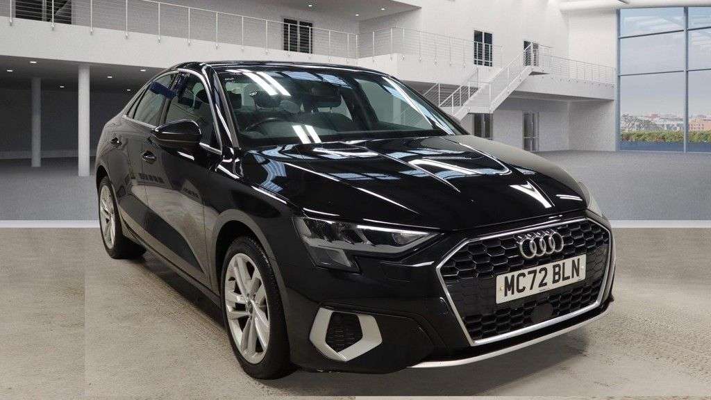 A 2023 AUDI A3 1.0 TFSI 30 Sport Saloon 4dr Petrol S Tronic Euro 6 (s/s) (110 ps) GENUINE A 2023 AUDI A3 1.0 TFSI 30 Sport Saloon 4dr Petrol S Tronic Euro 6 (s/s) (110 ps) GENUINE
