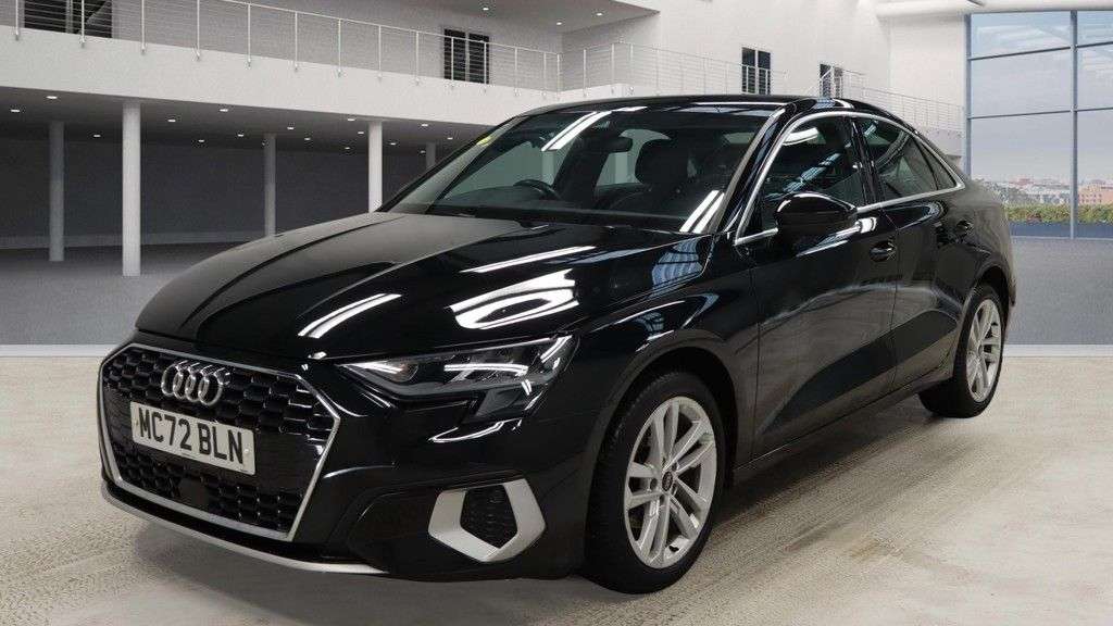 A 2023 AUDI A3 1.0 TFSI 30 Sport Saloon 4dr Petrol S Tronic Euro 6 (s/s) (110 ps) GENUINE A 2023 AUDI A3 1.0 TFSI 30 Sport Saloon 4dr Petrol S Tronic Euro 6 (s/s) (110 ps) GENUINE