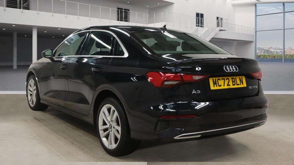 A 2023 AUDI A3 1.0 TFSI 30 Sport Saloon 4dr Petrol S Tronic Euro 6 (s/s) (110 ps) GENUINE A 2023 AUDI A3 1.0 TFSI 30 Sport Saloon 4dr Petrol S Tronic Euro 6 (s/s) (110 ps) GENUINE