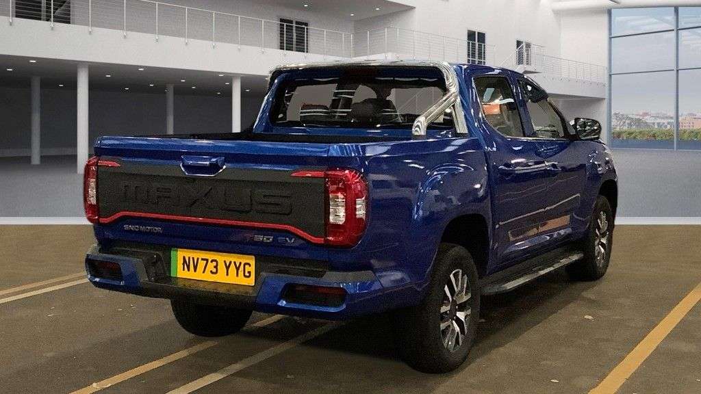 A 2023 MAXUS T90EV 88.5kWh Elite Pickup Double Cab 4dr Electric Auto RWD (177 ps) MAXUS WARRAN A 2023 MAXUS T90EV 88.5kWh Elite Pickup Double Cab 4dr Electric Auto RWD (177 ps) MAXUS WARRAN