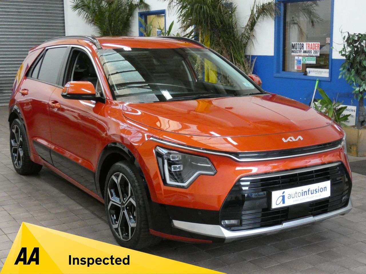 A 2023 KIA NIRO 1.6 GDi 11.1kWh 3 SUV 5dr Petrol Plug-in Hybrid DCT Euro 6 (s/s) (180 bhp) A 2023 KIA NIRO 1.6 GDi 11.1kWh 3 SUV 5dr Petrol Plug-in Hybrid DCT Euro 6 (s/s) (180 bhp)