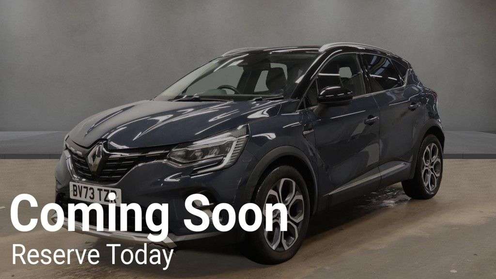 A 2023 RENAULT CAPTUR 1.6 E-TECH 9.8kWh techno SUV 5dr Petrol Plug-in Hybrid Auto Euro 6 (s/s) (1 A 2023 RENAULT CAPTUR 1.6 E-TECH 9.8kWh techno SUV 5dr Petrol Plug-in Hybrid Auto Euro 6 (s/s) (1