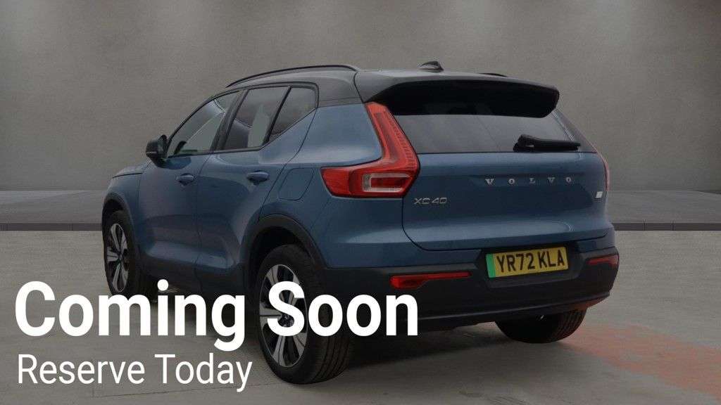 A 2022 VOLVO XC40 Recharge 69kWh Plus SUV 5dr Electric Auto (231 ps) GENUINE LOW MILES 1 OWNE A 2022 VOLVO XC40 Recharge 69kWh Plus SUV 5dr Electric Auto (231 ps) GENUINE LOW MILES 1 OWNE