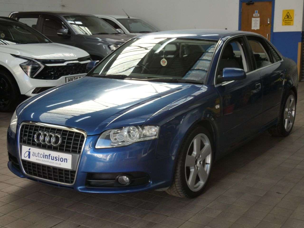 A 2007 AUDI A4 1.9 TDI S line Saloon 4dr Diesel Manual (154 g/km, 113 bhp) BOSE SOUND SYST A 2007 AUDI A4 1.9 TDI S line Saloon 4dr Diesel Manual (154 g/km, 113 bhp) BOSE SOUND SYST