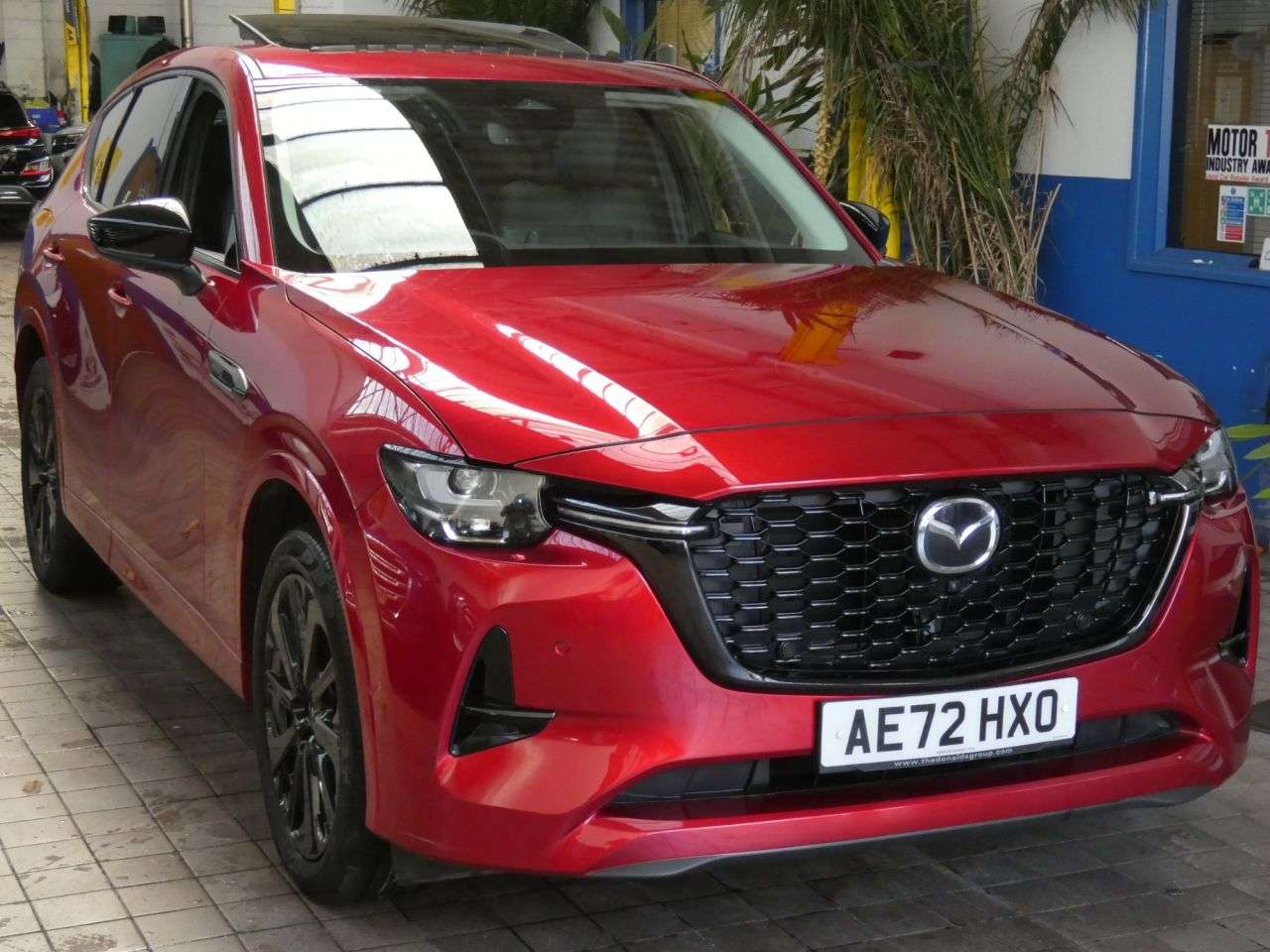 A 2023 MAZDA CX-60 2.5 e-SKYACTIV 17.8kWh Homura SUV 5dr Petrol Plug-in Hybrid Auto 4WD Euro 6 A 2023 MAZDA CX-60 2.5 e-SKYACTIV 17.8kWh Homura SUV 5dr Petrol Plug-in Hybrid Auto 4WD Euro 6