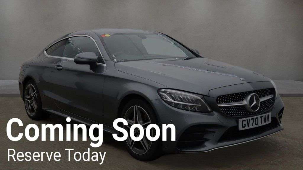A 2021 MERCEDES-BENZ C-CLASS 1.5 C200 MHEV AMG Line Edition Coupe 2dr Petrol G-Tronic+ Euro 6 (s/s) (198 A 2021 MERCEDES-BENZ C-CLASS 1.5 C200 MHEV AMG Line Edition Coupe 2dr Petrol G-Tronic+ Euro 6 (s/s) (198