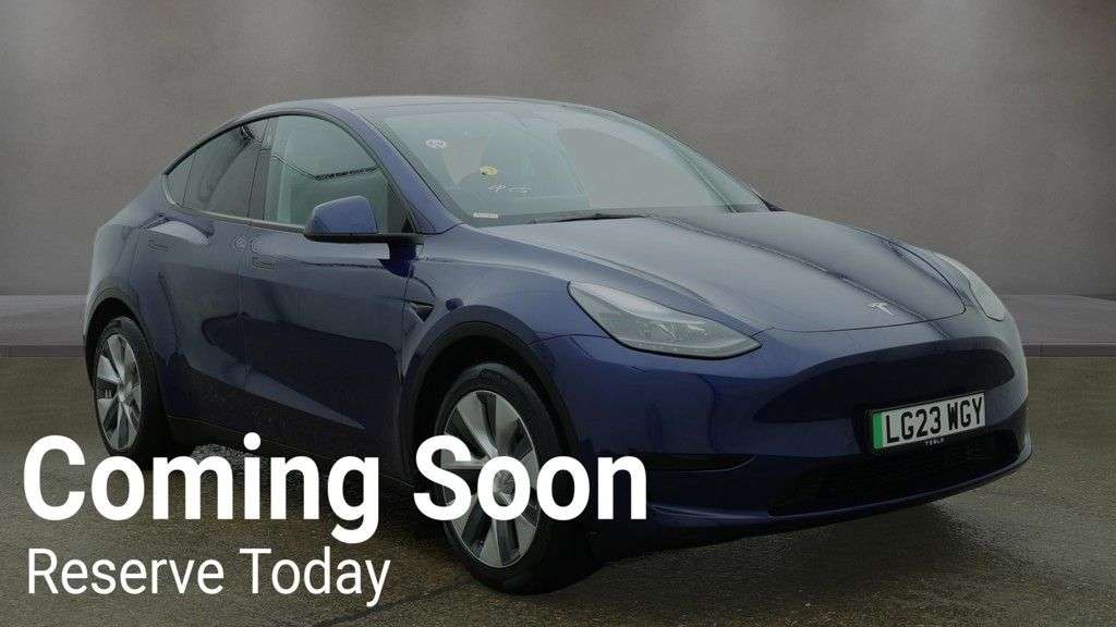A 2023 TESLA MODEL Y SUV 5dr Electric Auto RWD (346 ps) Excellent Specification. A 2023 TESLA MODEL Y SUV 5dr Electric Auto RWD (346 ps) Excellent Specification.
