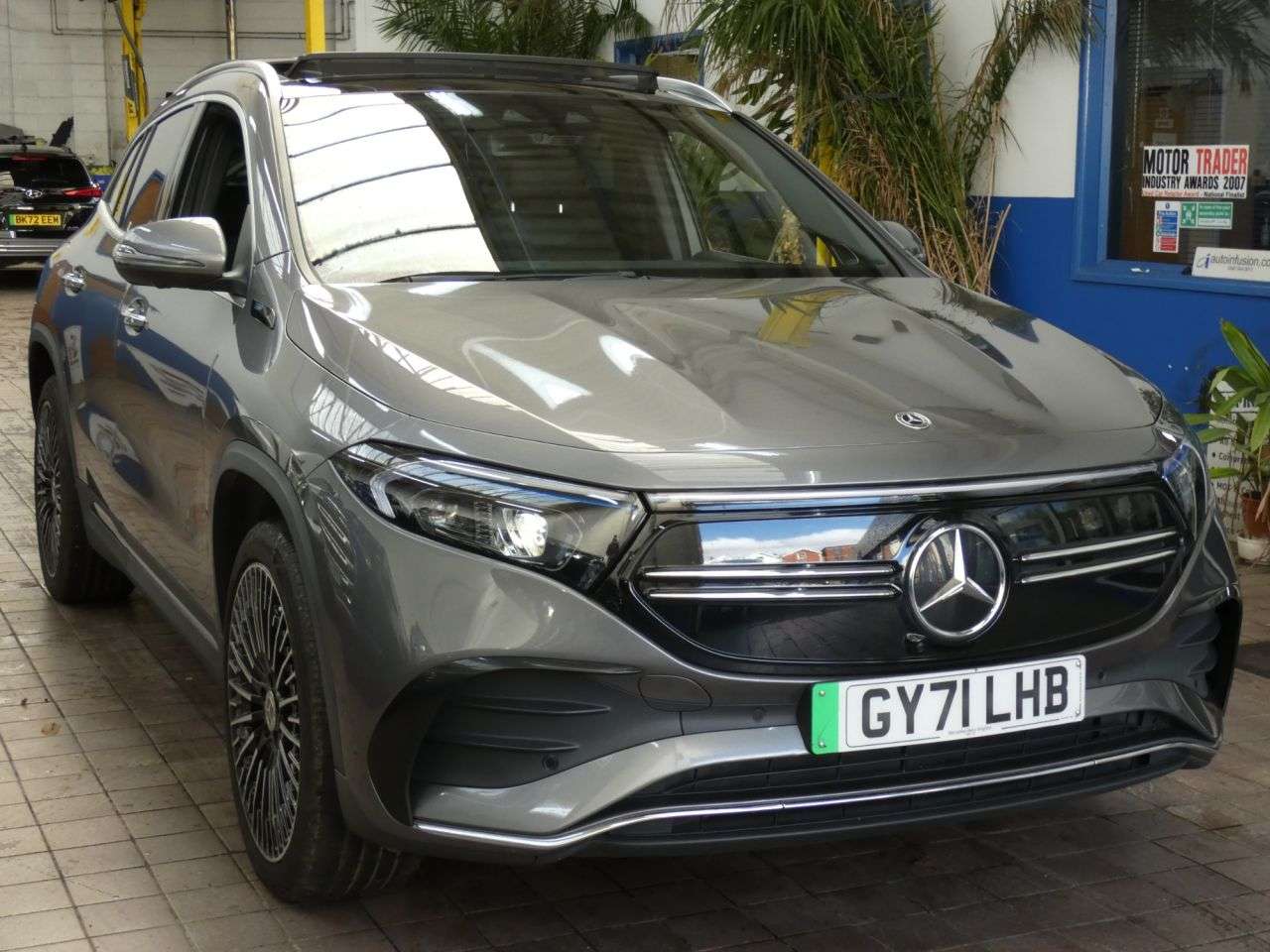 A 2021 MERCEDES-BENZ EQA EQA 250 66.5kWh AMG Line (Premium Plus) SUV 5dr Electric Auto (190 ps) ONE A 2021 MERCEDES-BENZ EQA EQA 250 66.5kWh AMG Line (Premium Plus) SUV 5dr Electric Auto (190 ps) ONE