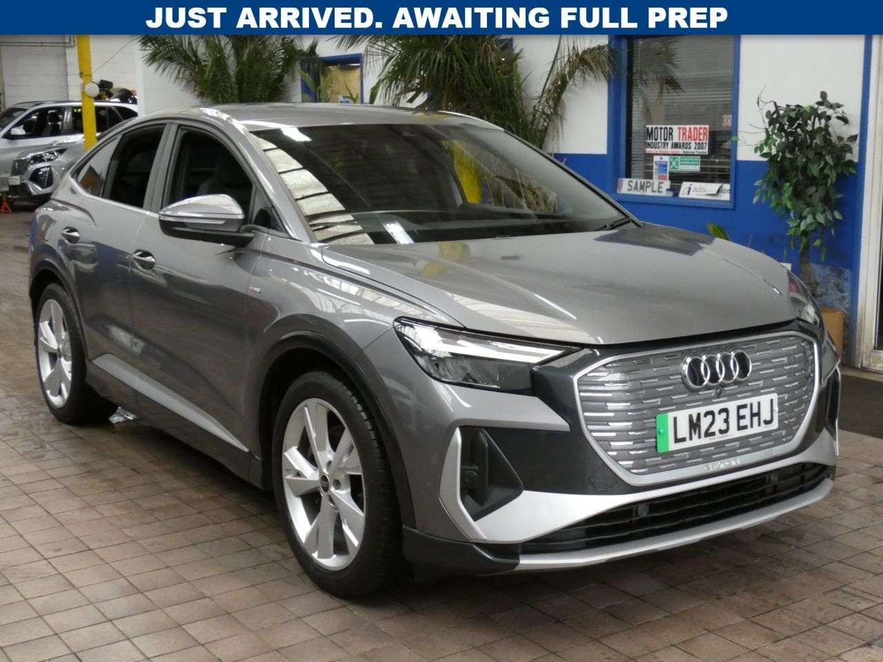 A 2023 AUDI Q4 E-TRON 40 S line Sportback 5dr Electric Auto 82kWh (204 ps) STUNNING EXAMPLE 1 OWN A 2023 AUDI Q4 E-TRON 40 S line Sportback 5dr Electric Auto 82kWh (204 ps) STUNNING EXAMPLE 1 OWN