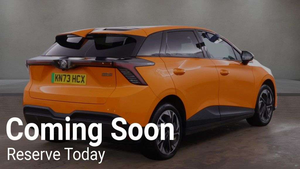 A 2023 MG MG4 64kWh Trophy Long Range Hatchback 5dr Electric Auto (203 ps) Sat Nav, Heate A 2023 MG MG4 64kWh Trophy Long Range Hatchback 5dr Electric Auto (203 ps) Sat Nav, Heate