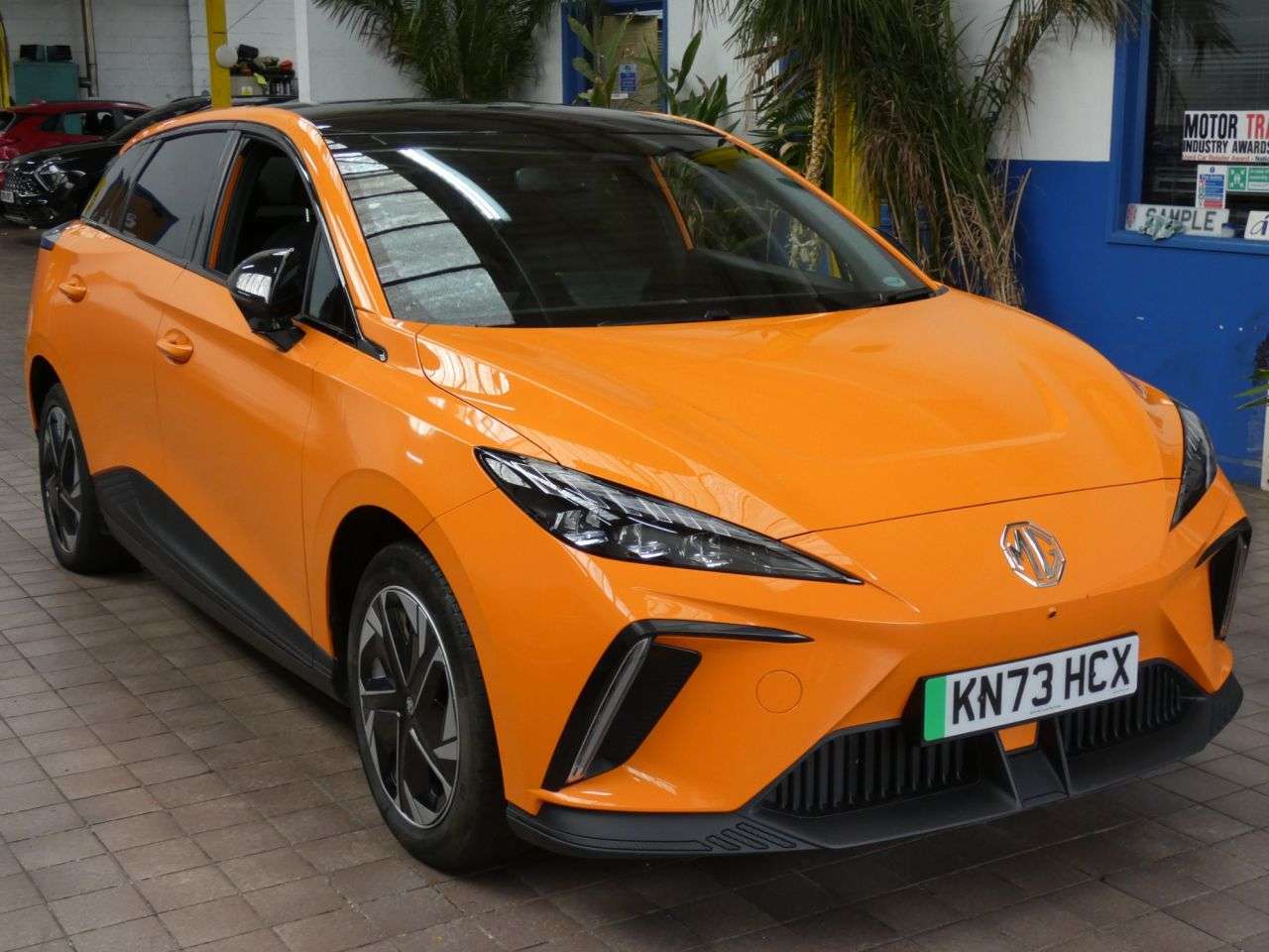 A 2023 MG MG4 64kWh Trophy Long Range Hatchback 5dr Electric Auto (203 ps) LOW MILES 1 OW A 2023 MG MG4 64kWh Trophy Long Range Hatchback 5dr Electric Auto (203 ps) LOW MILES 1 OW