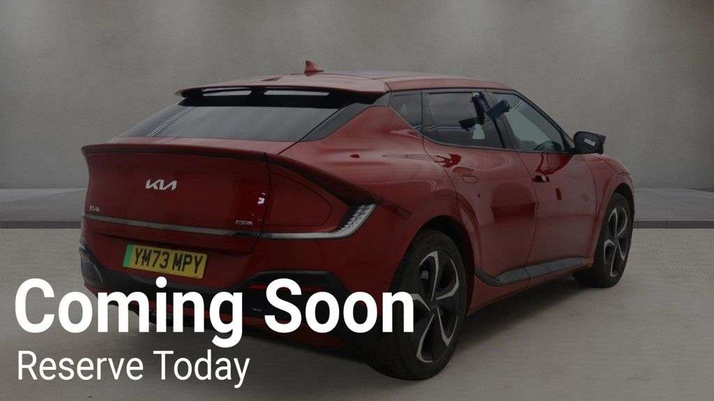 A 2024 KIA EV6 77.4kWh GT-Line S Hatchback 5dr Electric Auto AWD (320 bhp) 1 OWNER SERVICE A 2024 KIA EV6 77.4kWh GT-Line S Hatchback 5dr Electric Auto AWD (320 bhp) 1 OWNER SERVICE