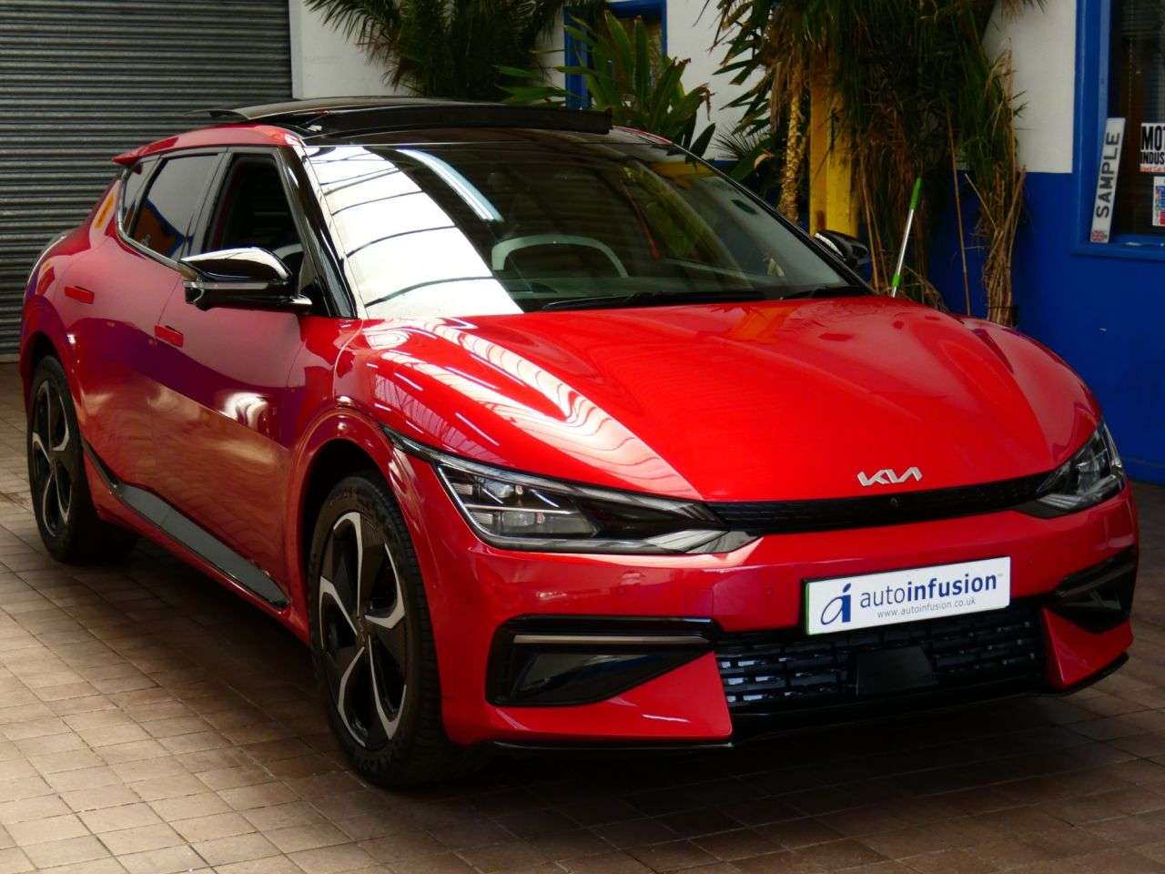 A 2024 KIA EV6 77.4kWh GT-Line S Hatchback 5dr Electric Auto AWD (320 bhp) 1 OWNER SERVICE A 2024 KIA EV6 77.4kWh GT-Line S Hatchback 5dr Electric Auto AWD (320 bhp) 1 OWNER SERVICE