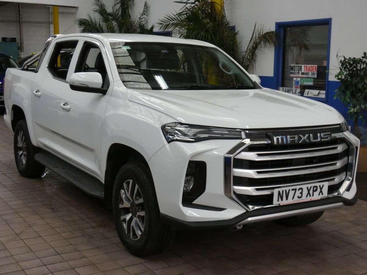 A 2023 MAXUS T90EV 88.5kWh Elite Pickup Double Cab 4dr Electric Auto RWD (177 ps) LOW MILEAGE A 2023 MAXUS T90EV 88.5kWh Elite Pickup Double Cab 4dr Electric Auto RWD (177 ps) LOW MILEAGE