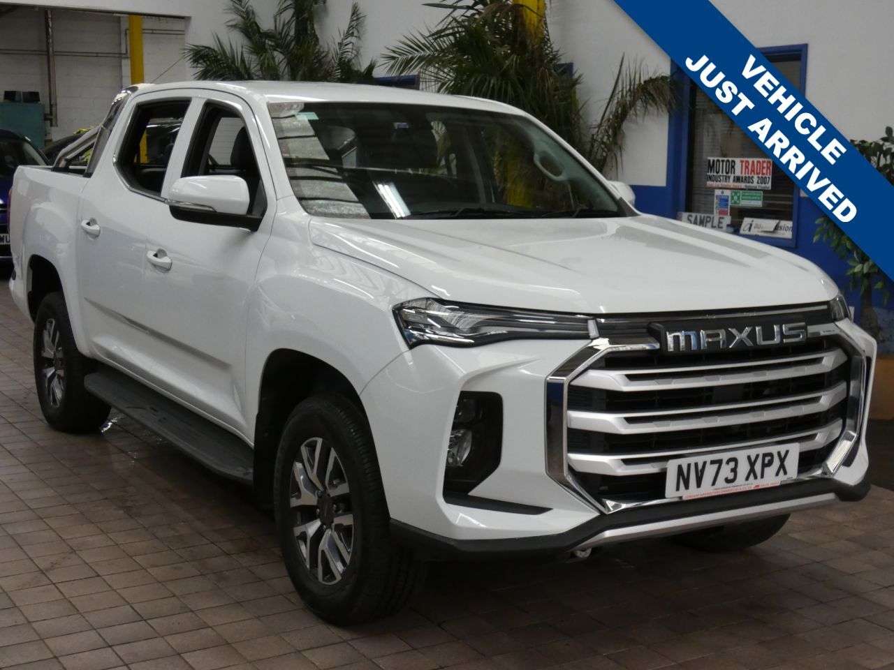 A 2023 MAXUS T90EV 88.5kWh Elite Pickup Double Cab 4dr Electric Auto RWD (177 ps) LOW MILEAGE A 2023 MAXUS T90EV 88.5kWh Elite Pickup Double Cab 4dr Electric Auto RWD (177 ps) LOW MILEAGE