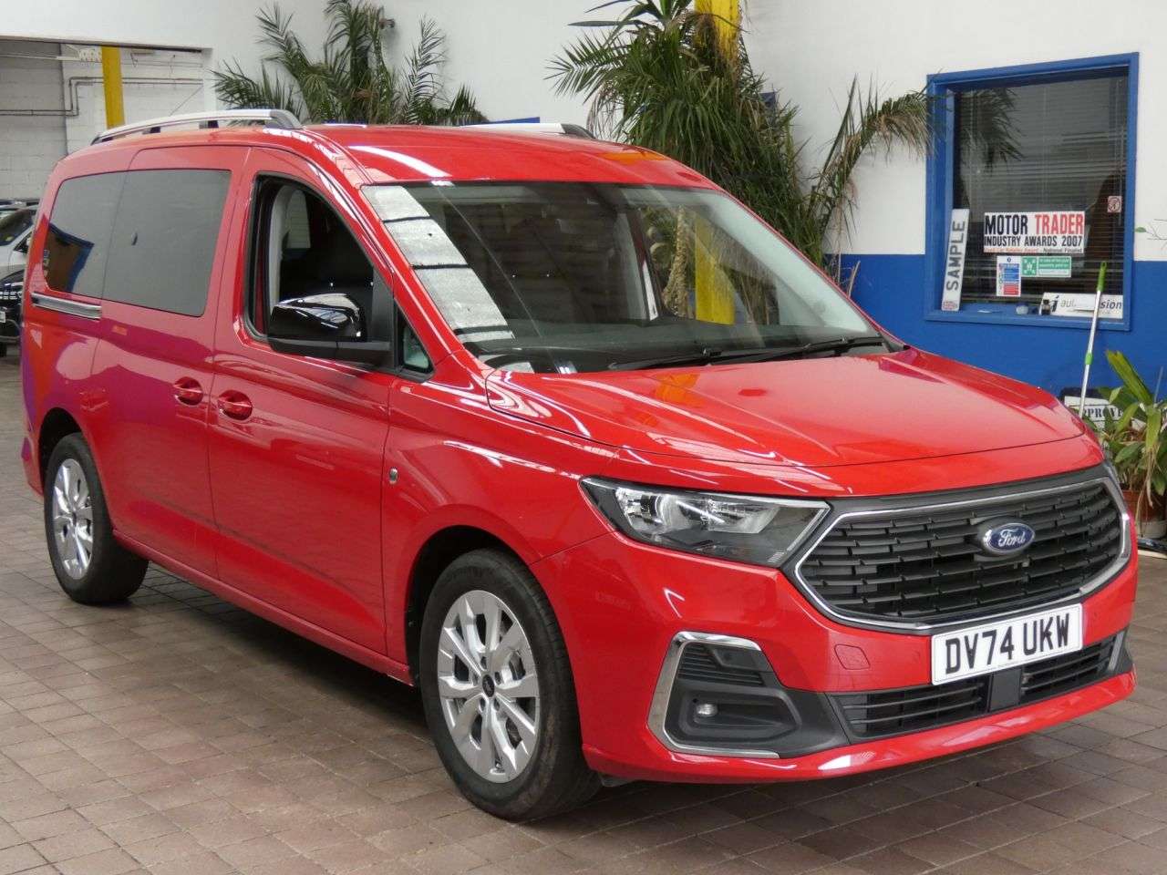 A 2024 FORD GRAND TOURNEO CONNECT 2.0 EcoBlue Titanium MPV 5dr Diesel DCT Euro 6 (s/s) (122 ps) 1 OWNER SERVI A 2024 FORD GRAND TOURNEO CONNECT 2.0 EcoBlue Titanium MPV 5dr Diesel DCT Euro 6 (s/s) (122 ps) 1 OWNER SERVI
