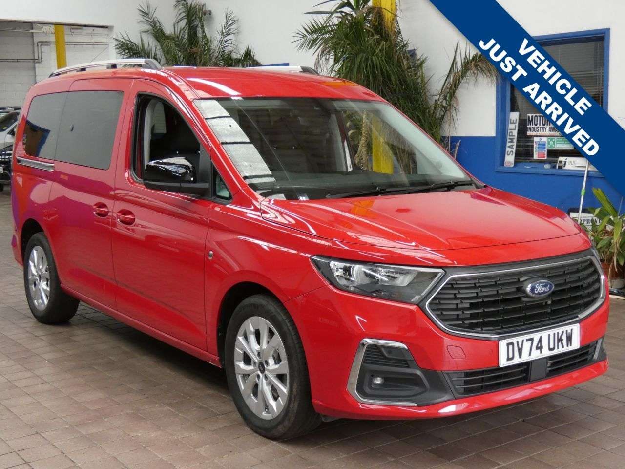 A 2024 FORD GRAND TOURNEO CONNECT 2.0 EcoBlue Titanium MPV 5dr Diesel DCT Euro 6 (s/s) (122 ps) 1 OWNER SERVI A 2024 FORD GRAND TOURNEO CONNECT 2.0 EcoBlue Titanium MPV 5dr Diesel DCT Euro 6 (s/s) (122 ps) 1 OWNER SERVI