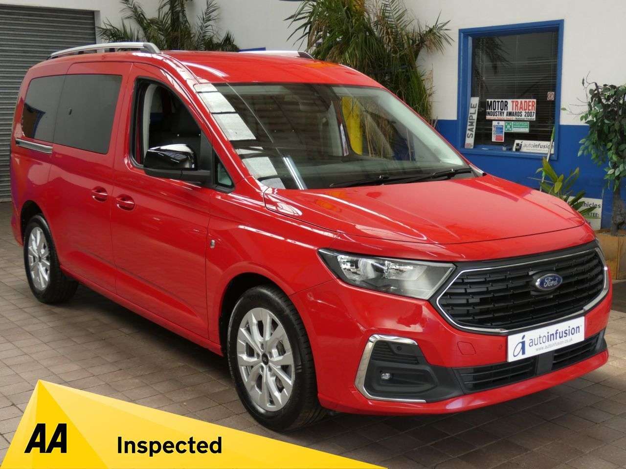A 2024 FORD GRAND TOURNEO CONNECT 2.0 EcoBlue Titanium MPV 5dr Diesel DCT Euro 6 (s/s) (122 ps) 1 OWNER SERVI A 2024 FORD GRAND TOURNEO CONNECT 2.0 EcoBlue Titanium MPV 5dr Diesel DCT Euro 6 (s/s) (122 ps) 1 OWNER SERVI