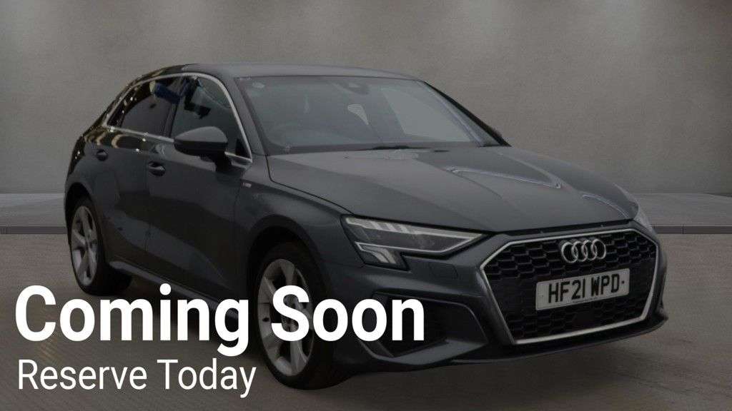 A 2021 AUDI A3 1.4 TFSIe 40 S line Sportback 5dr Petrol Plug-in Hybrid S Tronic Euro 6 (s/ A 2021 AUDI A3 1.4 TFSIe 40 S line Sportback 5dr Petrol Plug-in Hybrid S Tronic Euro 6 (s/