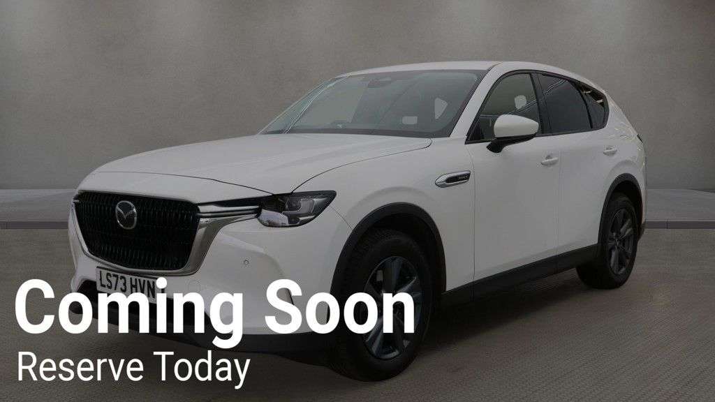 A 2023 MAZDA CX-60 2.5 e-SKYACTIV 17.8kWh Exclusive-Line SUV 5dr Petrol Plug-in Hybrid Auto 4W A 2023 MAZDA CX-60 2.5 e-SKYACTIV 17.8kWh Exclusive-Line SUV 5dr Petrol Plug-in Hybrid Auto 4W