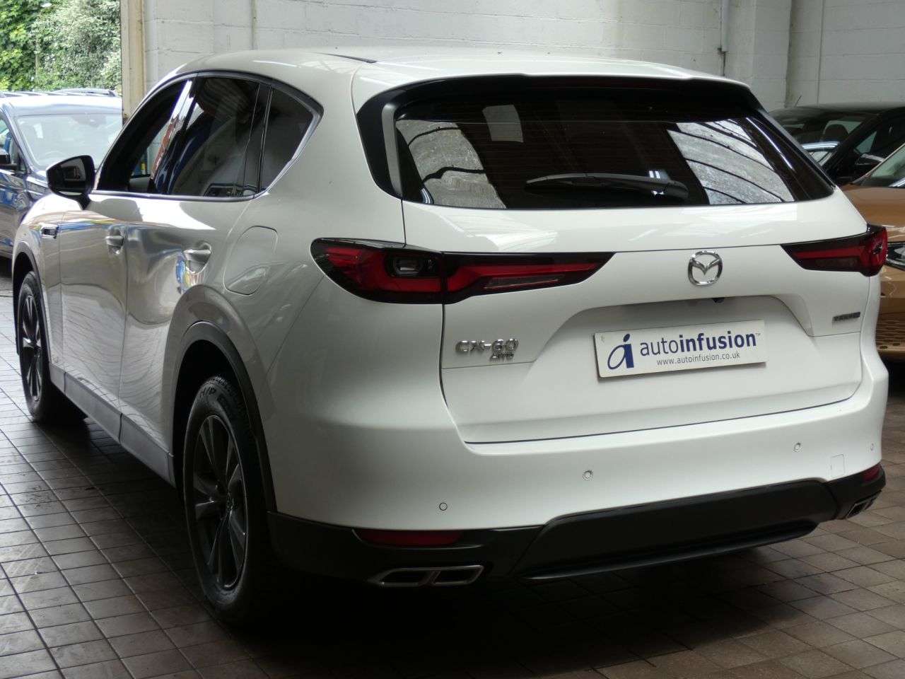 A 2023 MAZDA CX-60 2.5 e-SKYACTIV 17.8kWh Exclusive-Line SUV 5dr Petrol Plug-in Hybrid Auto 4W A 2023 MAZDA CX-60 2.5 e-SKYACTIV 17.8kWh Exclusive-Line SUV 5dr Petrol Plug-in Hybrid Auto 4W