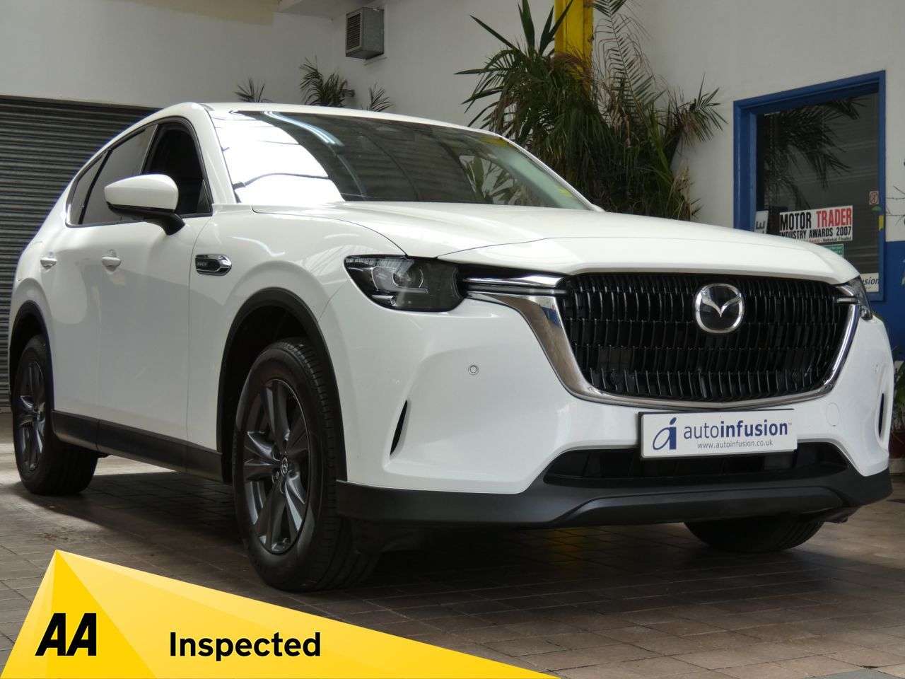 A 2023 MAZDA CX-60 2.5 e-SKYACTIV 17.8kWh Exclusive-Line SUV 5dr Petrol Plug-in Hybrid Auto 4W A 2023 MAZDA CX-60 2.5 e-SKYACTIV 17.8kWh Exclusive-Line SUV 5dr Petrol Plug-in Hybrid Auto 4W