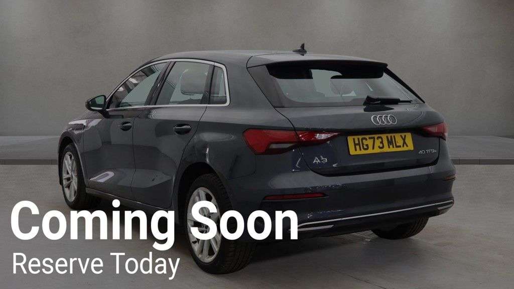 A 2023 AUDI A3 1.4 TFSIe 40 Sport Sportback 5dr Petrol Plug-in Hybrid S Tronic Euro 6 (s/s A 2023 AUDI A3 1.4 TFSIe 40 Sport Sportback 5dr Petrol Plug-in Hybrid S Tronic Euro 6 (s/s