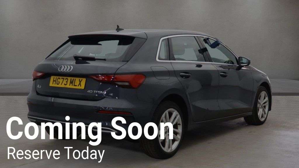A 2023 AUDI A3 1.4 TFSIe 40 Sport Sportback 5dr Petrol Plug-in Hybrid S Tronic Euro 6 (s/s A 2023 AUDI A3 1.4 TFSIe 40 Sport Sportback 5dr Petrol Plug-in Hybrid S Tronic Euro 6 (s/s